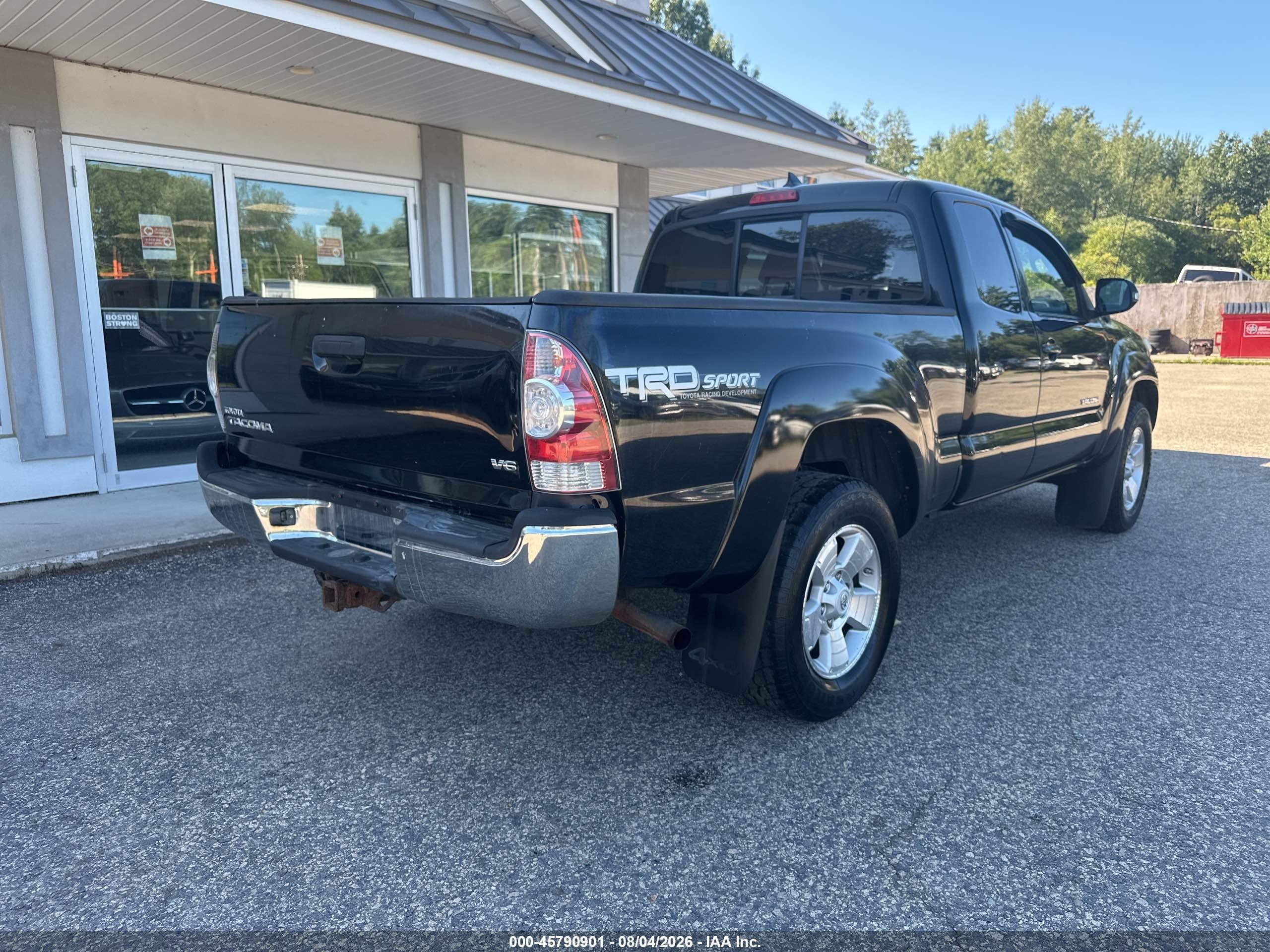 2014 Toyota Tacoma Base V6 Черный vin: 5TFUU4EN3EX088400