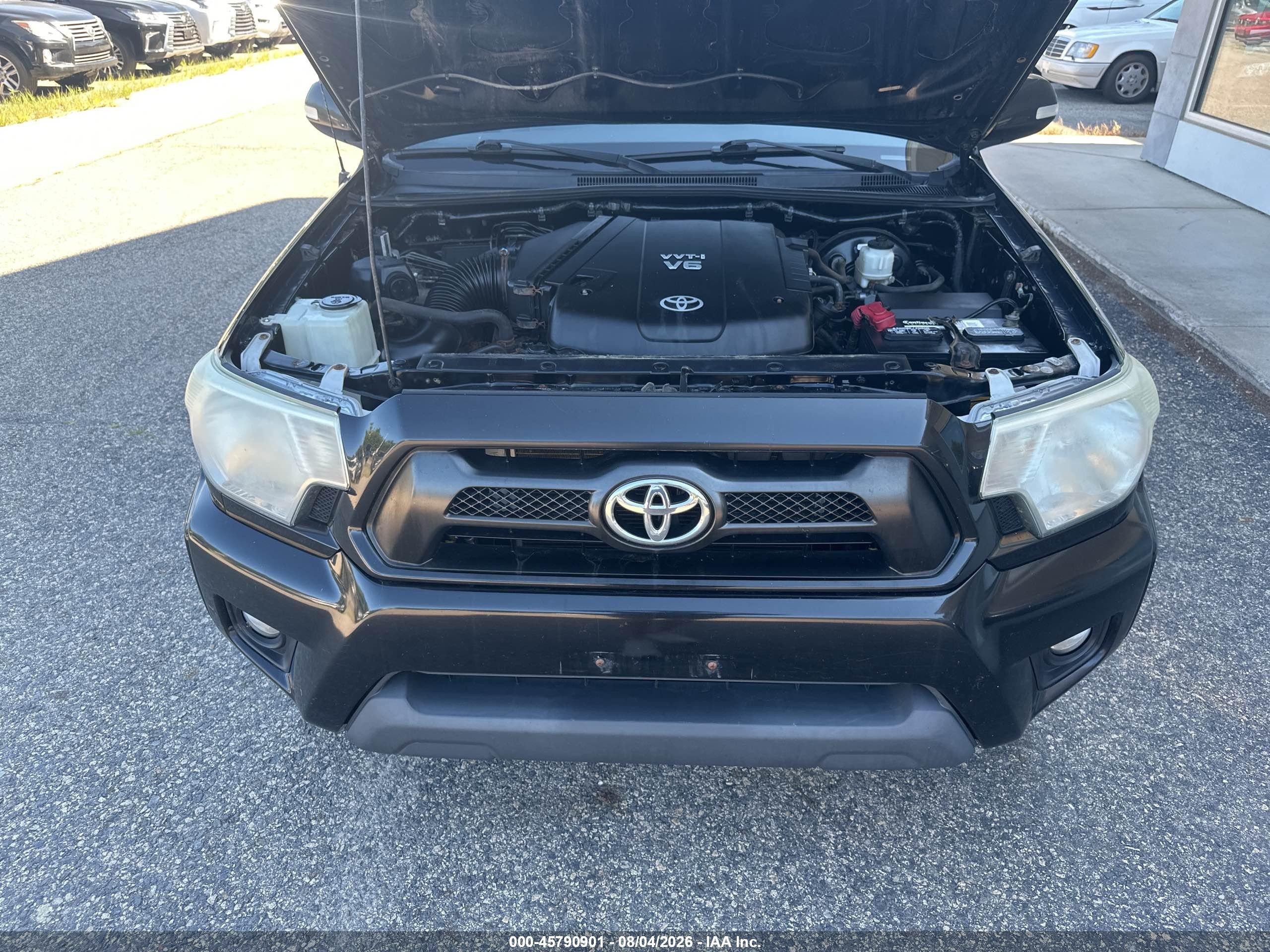 2014 Toyota Tacoma Base V6 Черный vin: 5TFUU4EN3EX088400