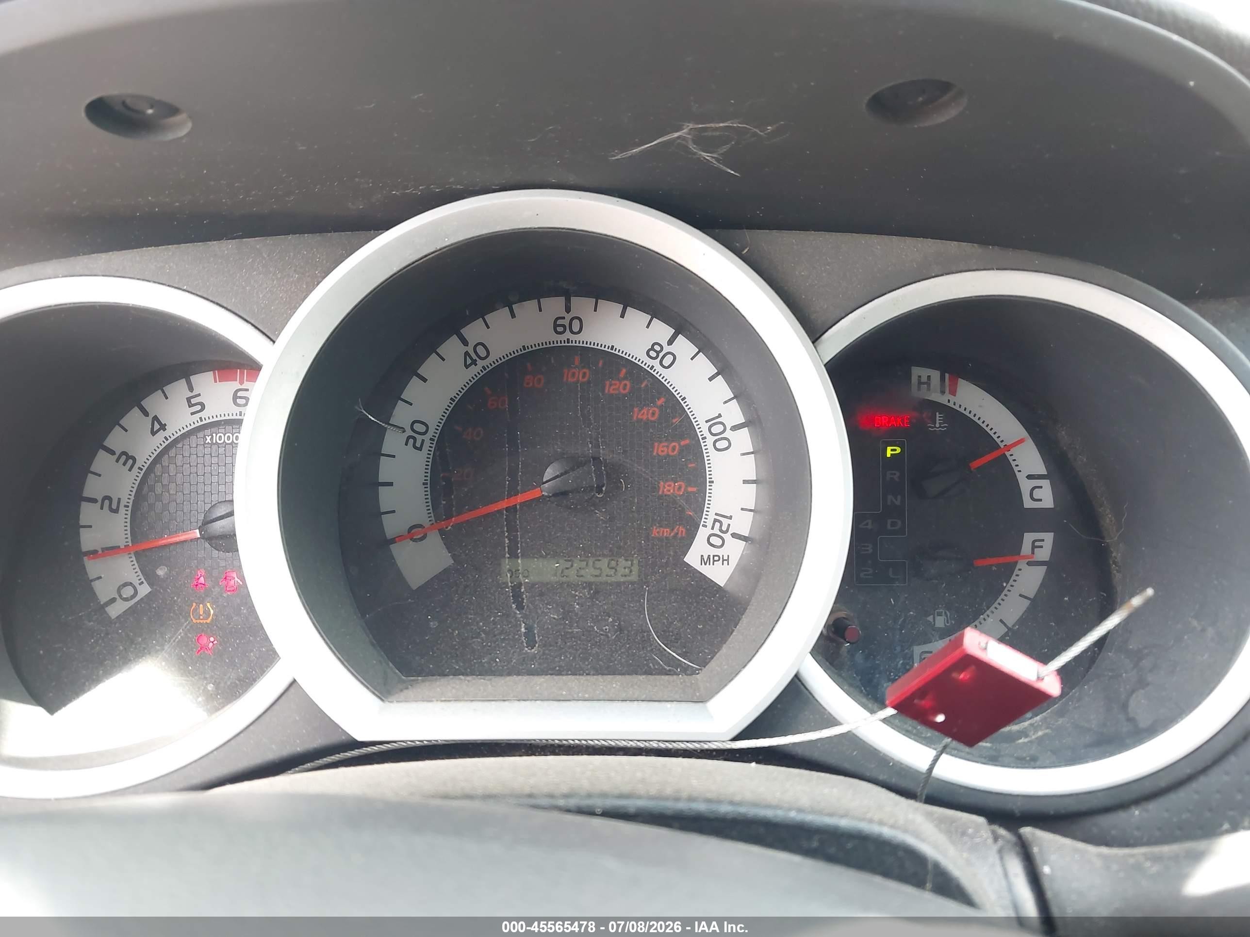 2014 Toyota Tacoma Base V6 Gray vin: 5TFUU4EN3EX109293