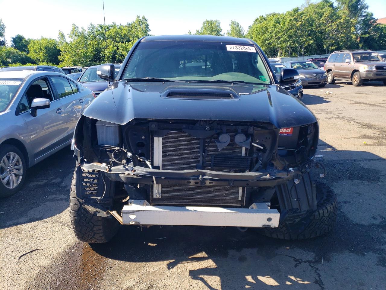 2015 Toyota Tacoma V6 Черный vin: 5TFUU4EN3FX132879