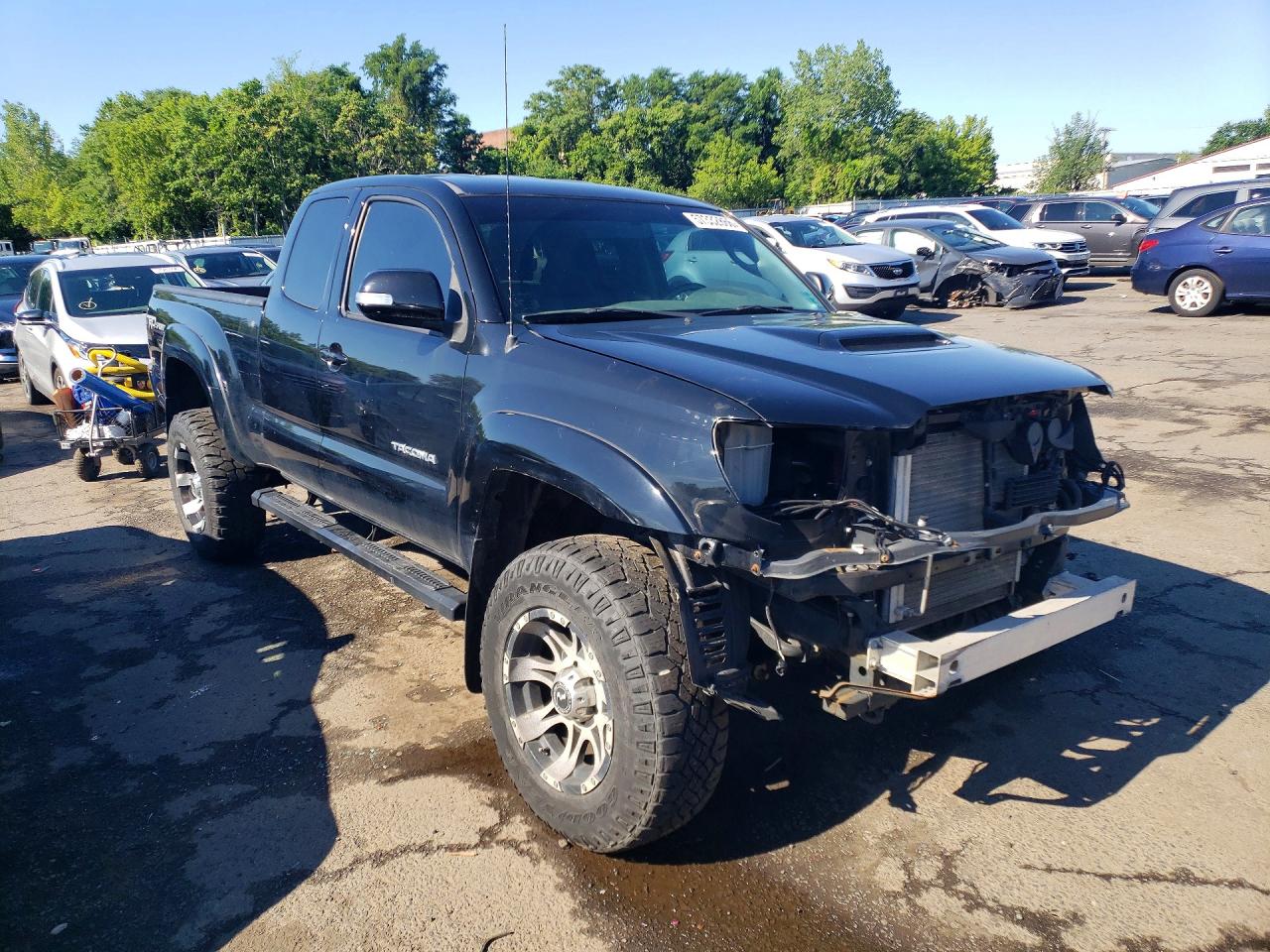 2015 Toyota Tacoma V6 Черный vin: 5TFUU4EN3FX132879