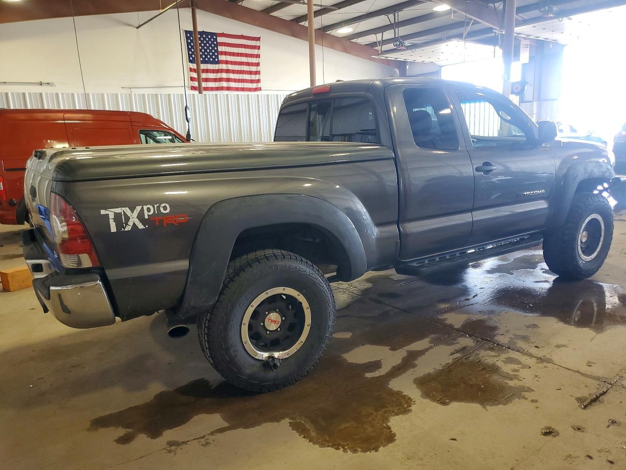 2011 Toyota Tacoma Access Cab Charcoal vin: 5TFUU4EN4BX012079