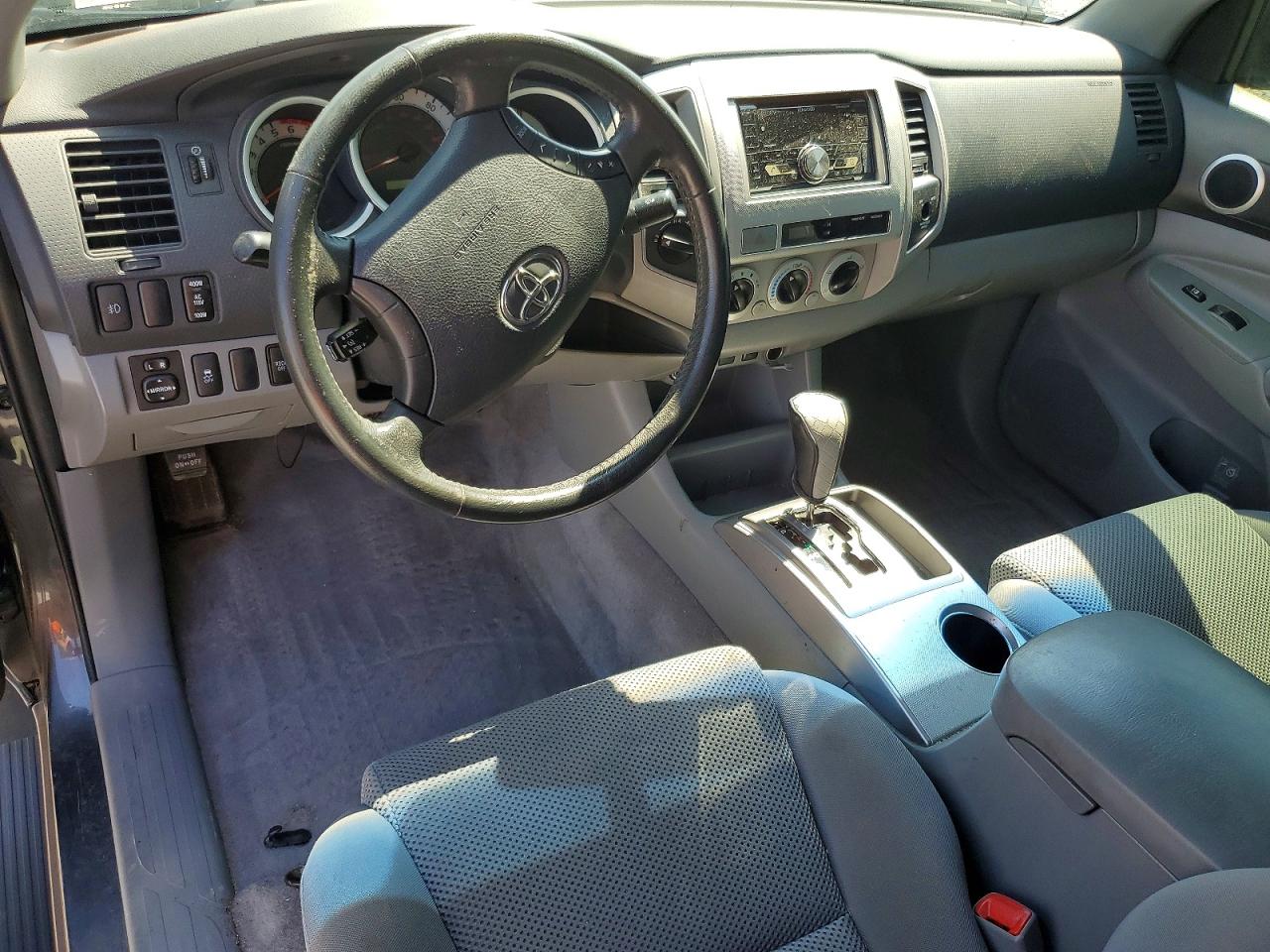 2011 Toyota Tacoma Access Cab Gray vin: 5TFUU4EN4BX014866