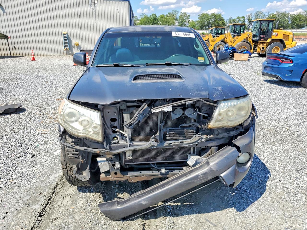 2011 Toyota Tacoma Access Cab Gray vin: 5TFUU4EN4BX014866