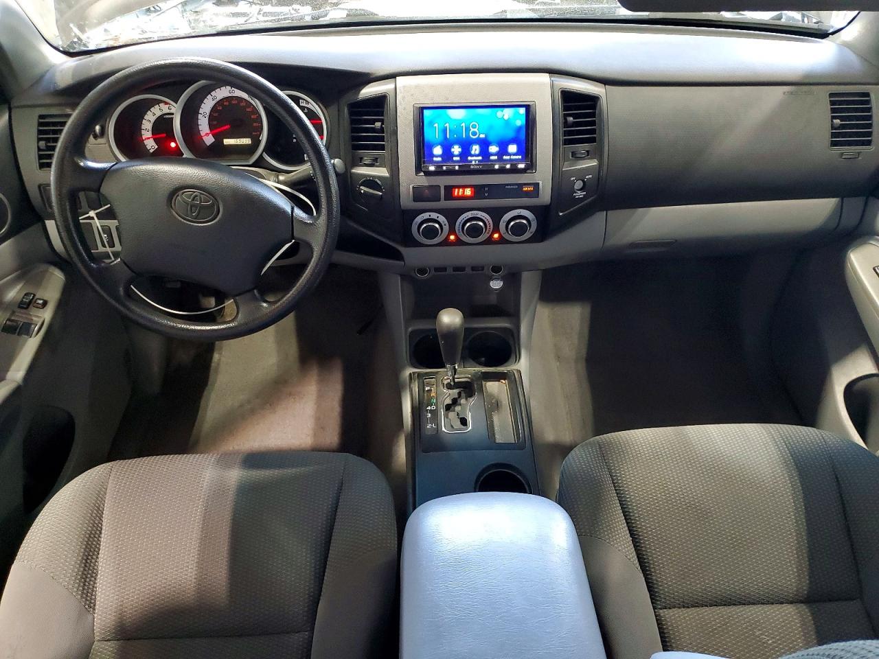 2011 Toyota Tacoma Access Cab Gray vin: 5TFUU4EN4BX018626