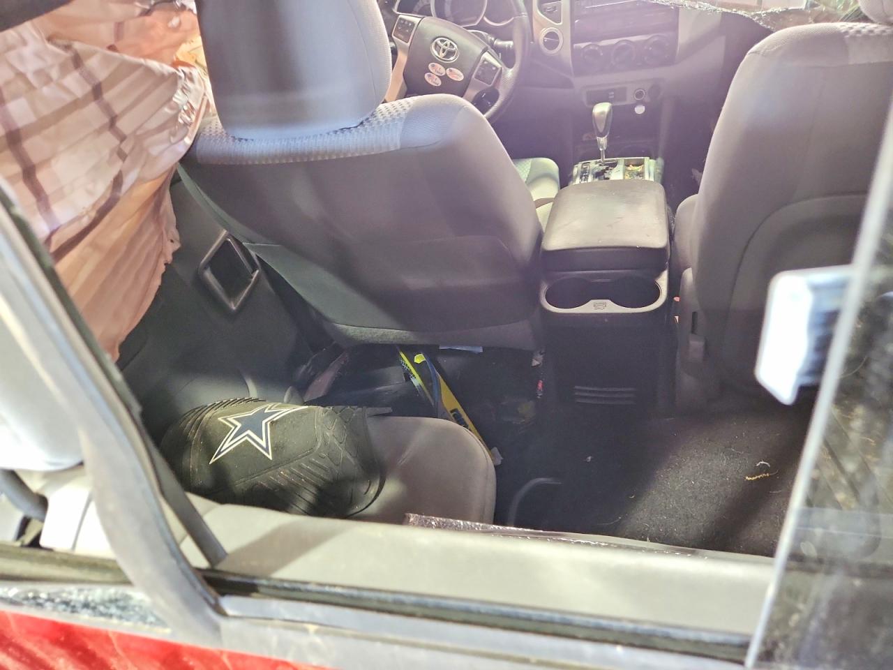 2012 Toyota Tacoma V6 Red vin: 5TFUU4EN4CX026226