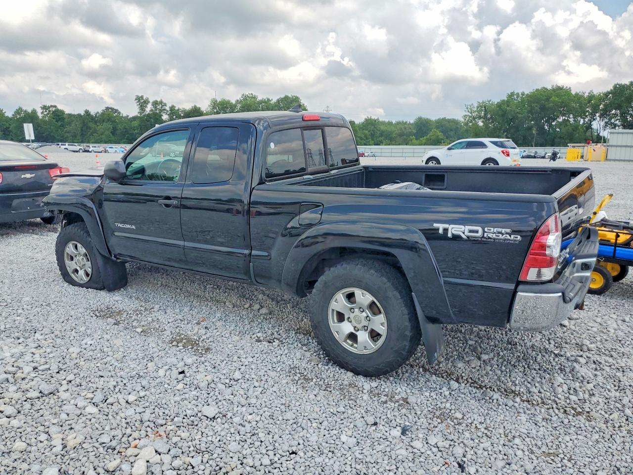 2012 Toyota Tacoma V6 Black vin: 5TFUU4EN4CX034584