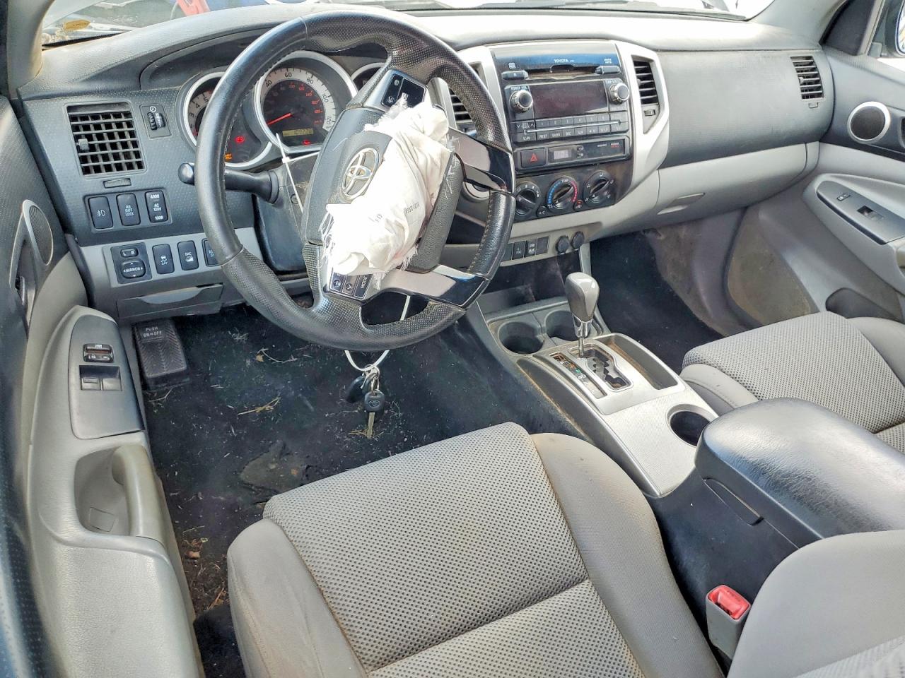 2012 Toyota Tacoma V6 Black vin: 5TFUU4EN4CX034584
