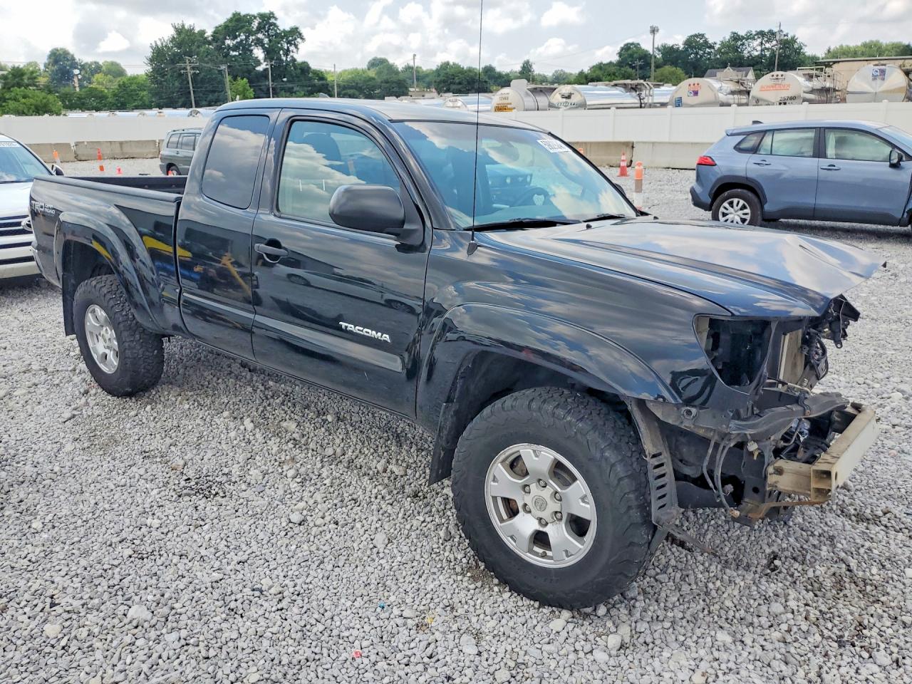 2012 Toyota Tacoma V6 Black vin: 5TFUU4EN4CX034584