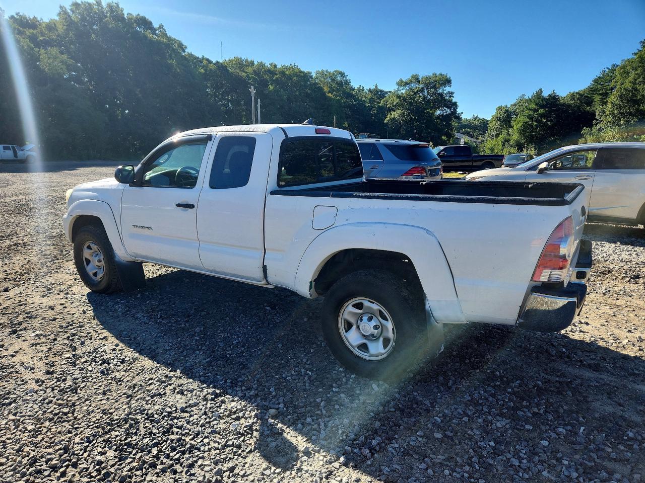 2012 Toyota Tacoma V6 White vin: 5TFUU4EN4CX038571