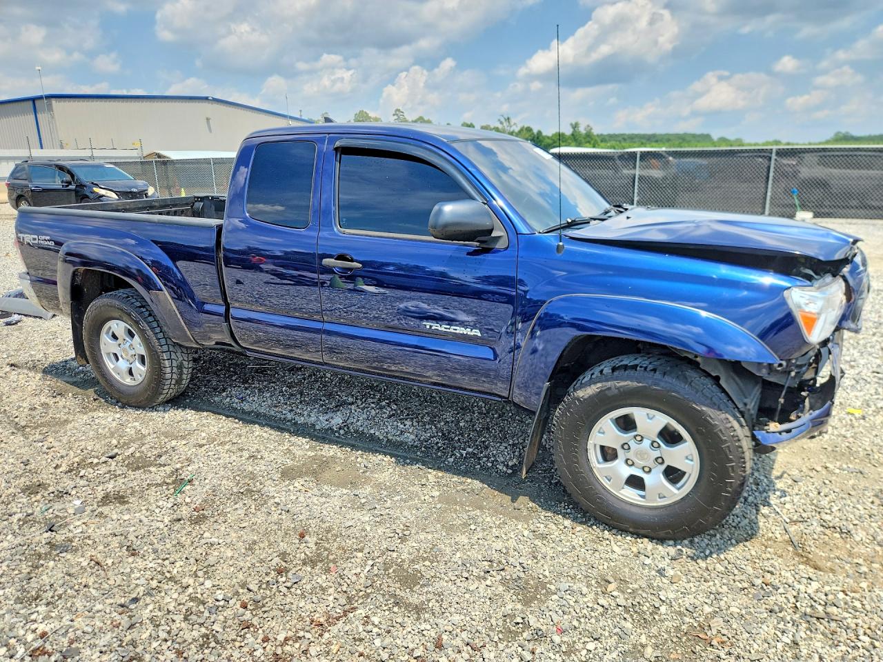 2012 Toyota Tacoma V6 Blue vin: 5TFUU4EN4CX040899