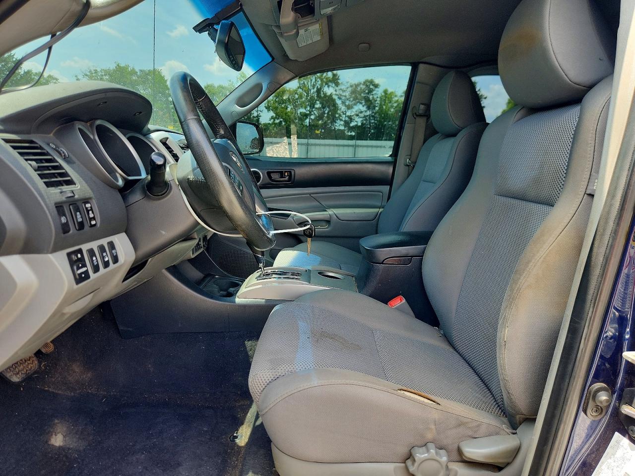 2012 Toyota Tacoma V6 Blue vin: 5TFUU4EN4CX040899
