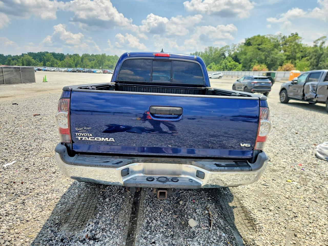 2012 Toyota Tacoma V6 Blue vin: 5TFUU4EN4CX040899