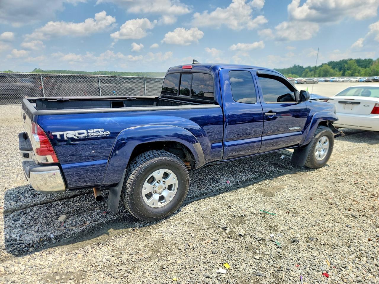 2012 Toyota Tacoma V6 Blue vin: 5TFUU4EN4CX040899