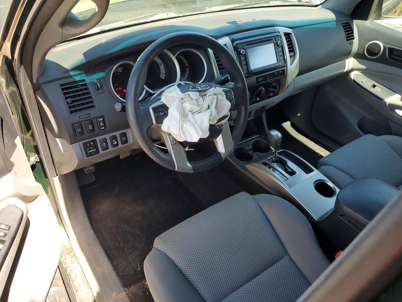 2014 Toyota Tacoma V6 Green vin: 5TFUU4EN4EX103891