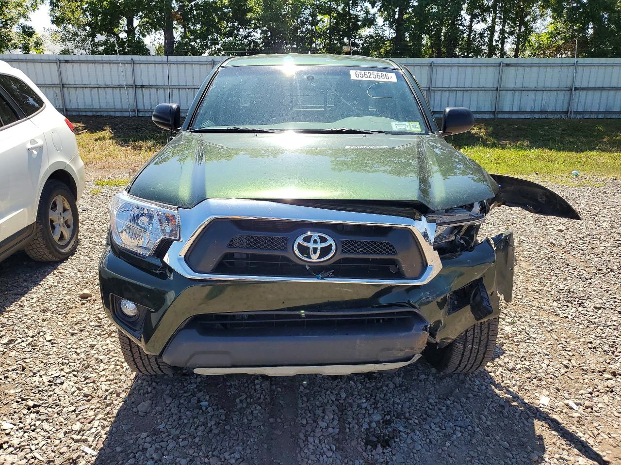2014 Toyota Tacoma V6 Green vin: 5TFUU4EN4EX103891