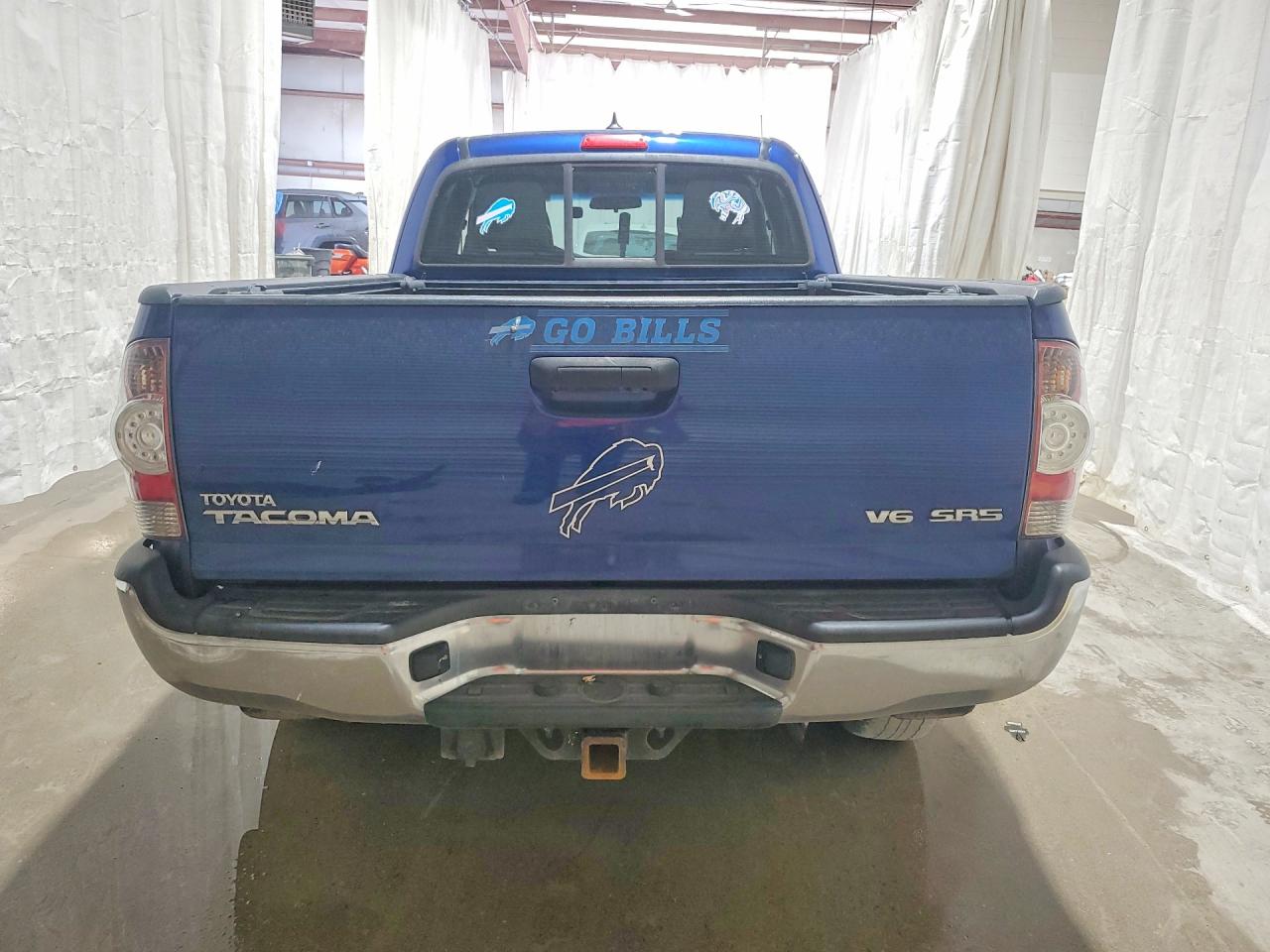 2015 Toyota Tacoma V6 Синий vin: 5TFUU4EN4FX138903
