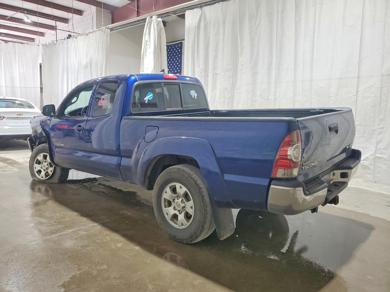 2015 Toyota Tacoma V6 Синий vin: 5TFUU4EN4FX138903
