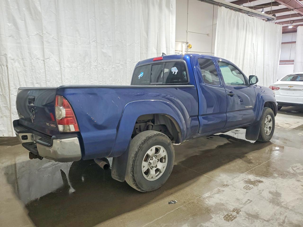 2015 Toyota Tacoma V6 Синий vin: 5TFUU4EN4FX138903