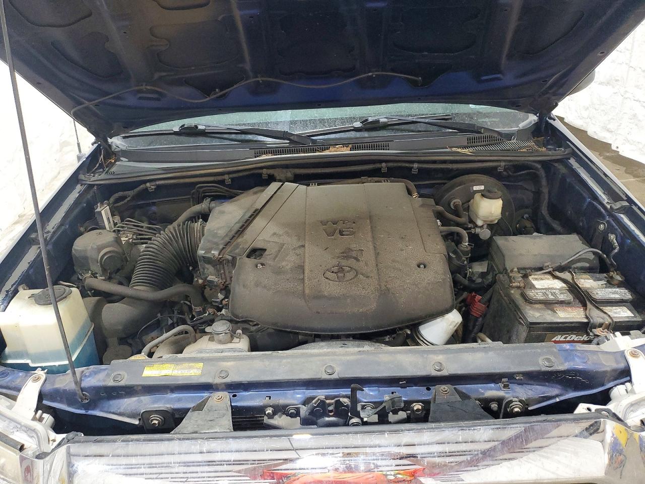 2015 Toyota Tacoma V6 Синий vin: 5TFUU4EN4FX138903