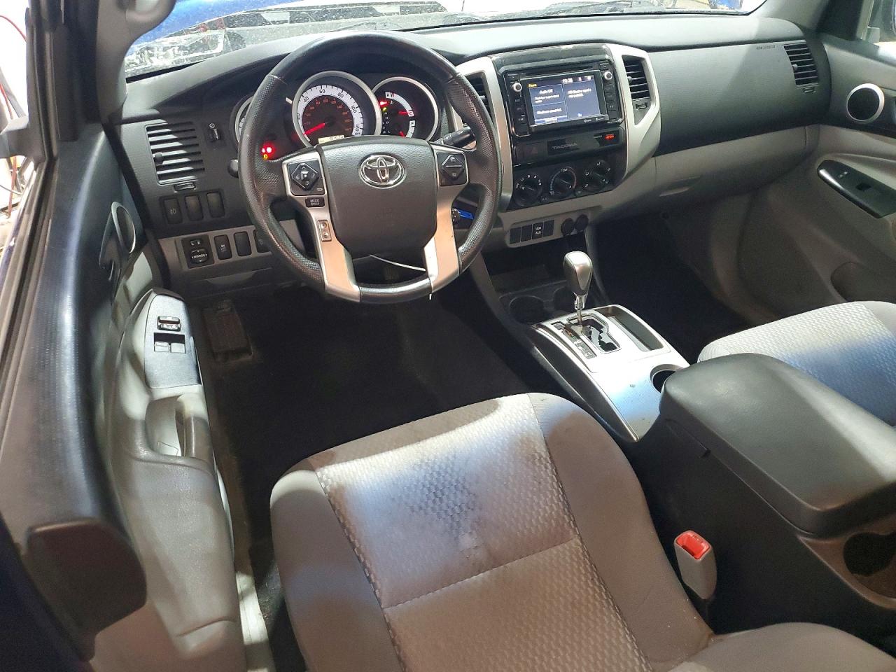 2015 Toyota Tacoma V6 Синий vin: 5TFUU4EN4FX138903