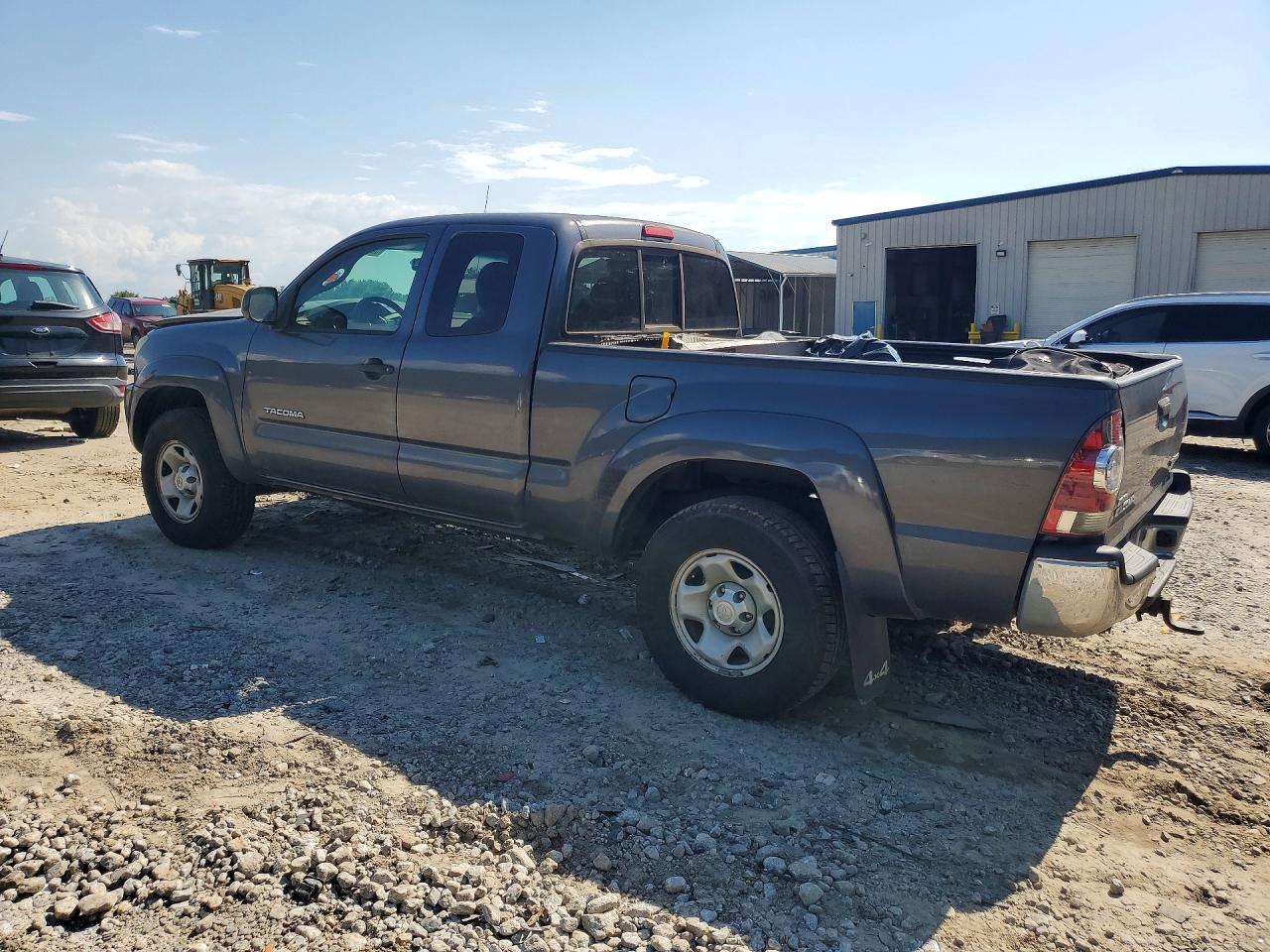 2011 Toyota Tacoma Access Cab Gray vin: 5TFUU4EN5BX018912