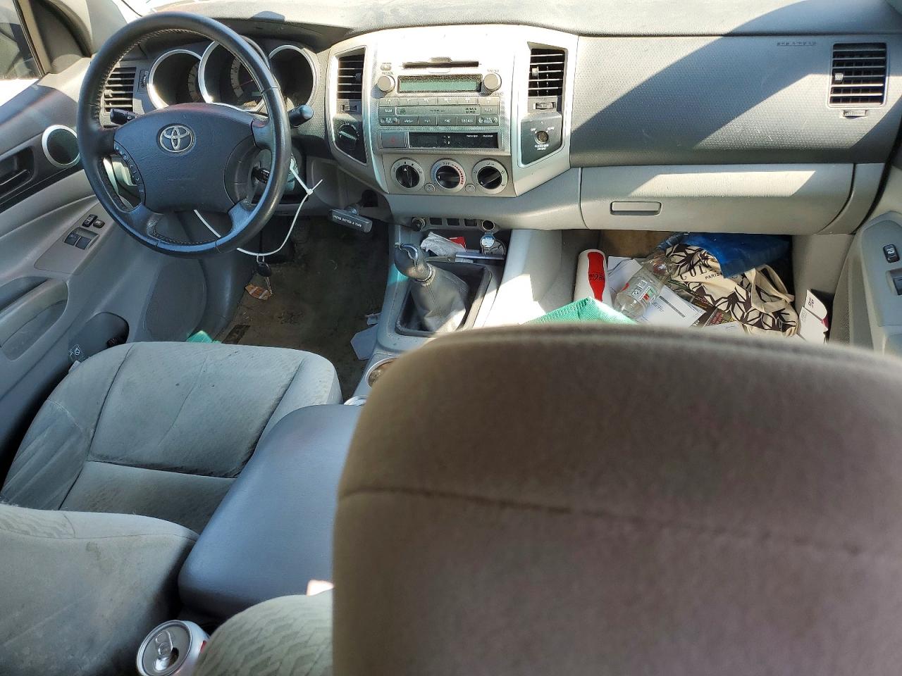 2011 Toyota Tacoma Access Cab Gray vin: 5TFUU4EN5BX018912