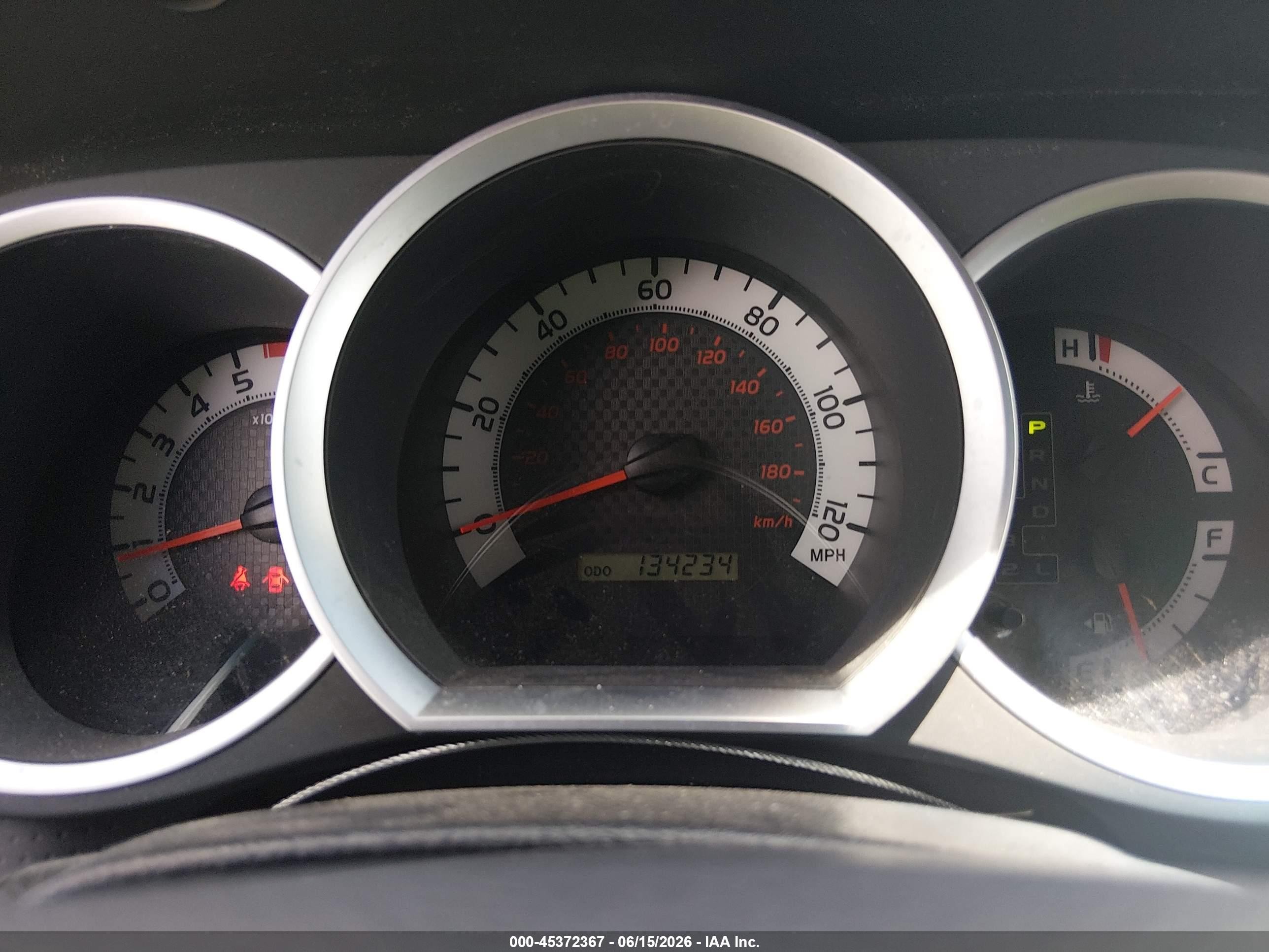 2013 Toyota Tacoma Base V6 Red vin: 5TFUU4EN5DX051606