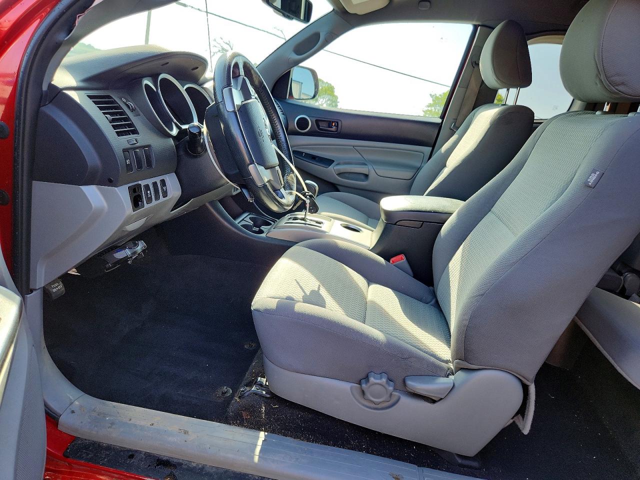 2013 Toyota Tacoma V6 Red vin: 5TFUU4EN5DX056949