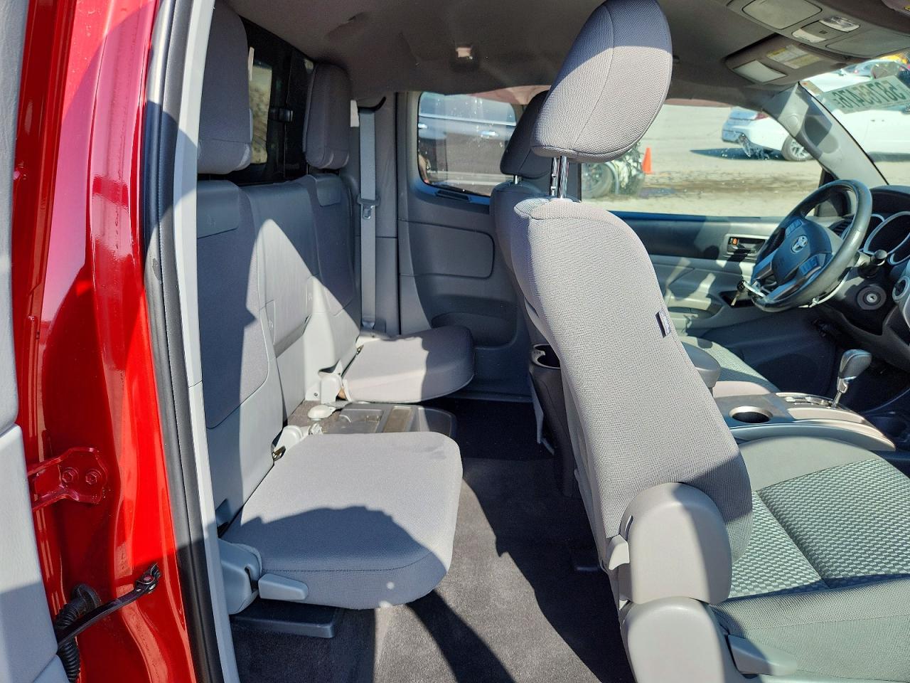2013 Toyota Tacoma V6 Red vin: 5TFUU4EN5DX056949