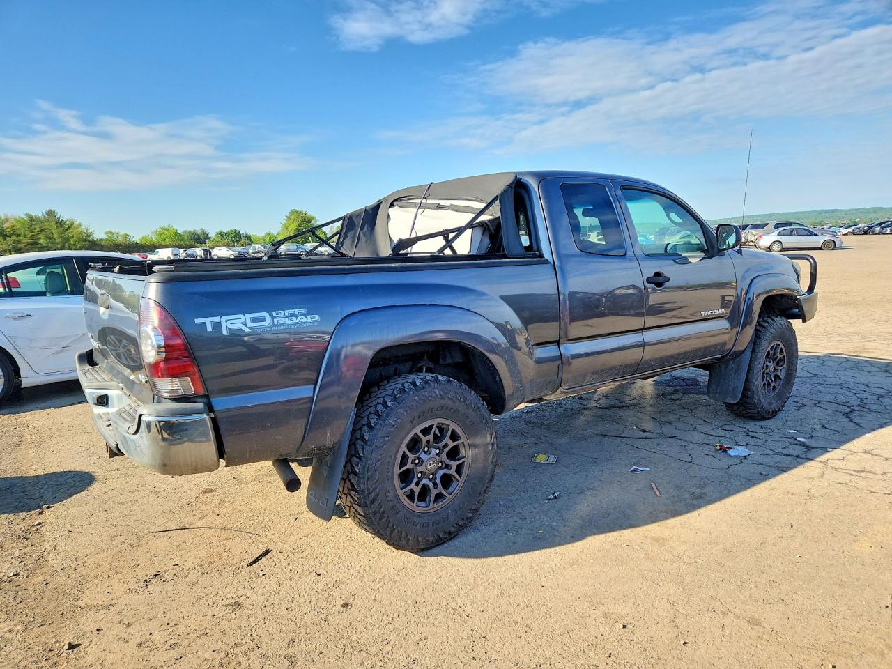 2013 Toyota Tacoma V6 Gray vin: 5TFUU4EN5DX065277