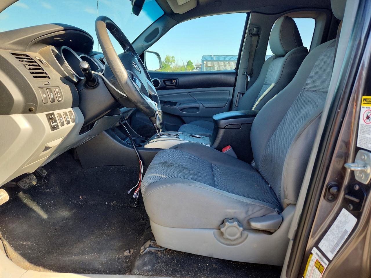 2013 Toyota Tacoma V6 Gray vin: 5TFUU4EN5DX065277