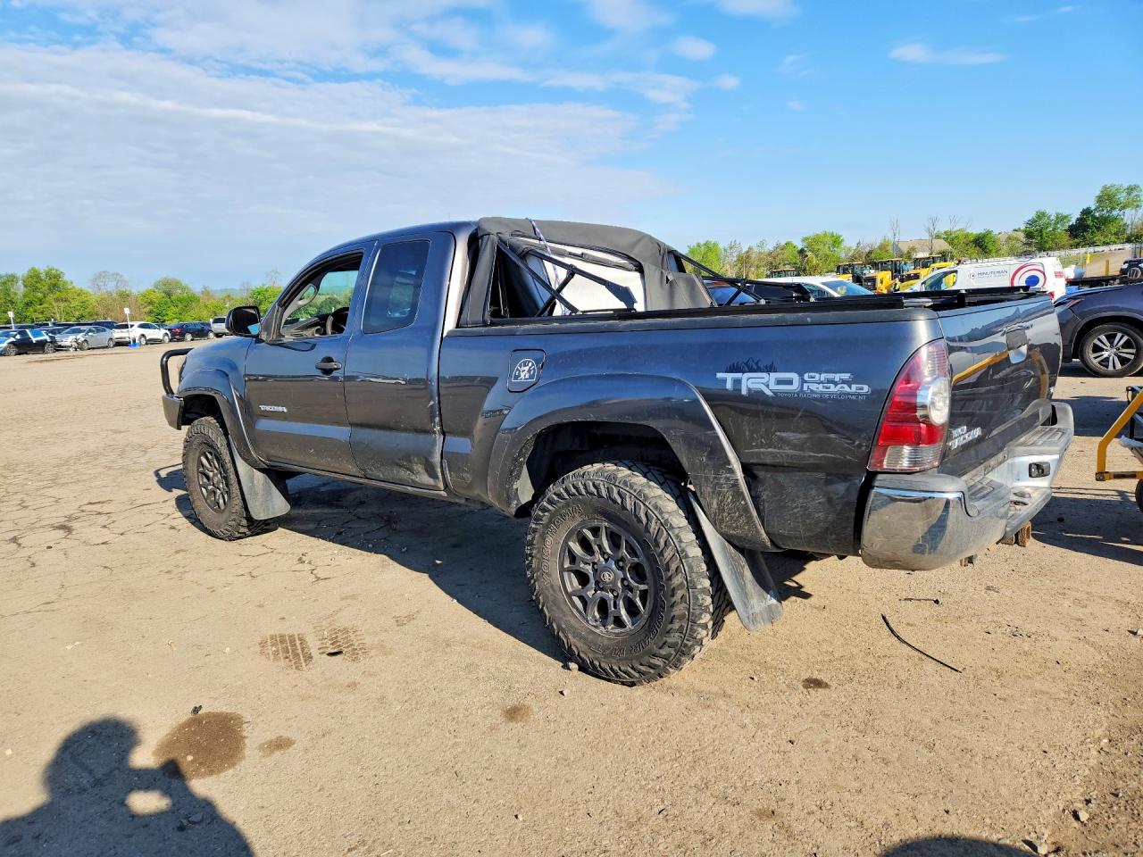 2013 Toyota Tacoma V6 Gray vin: 5TFUU4EN5DX065277