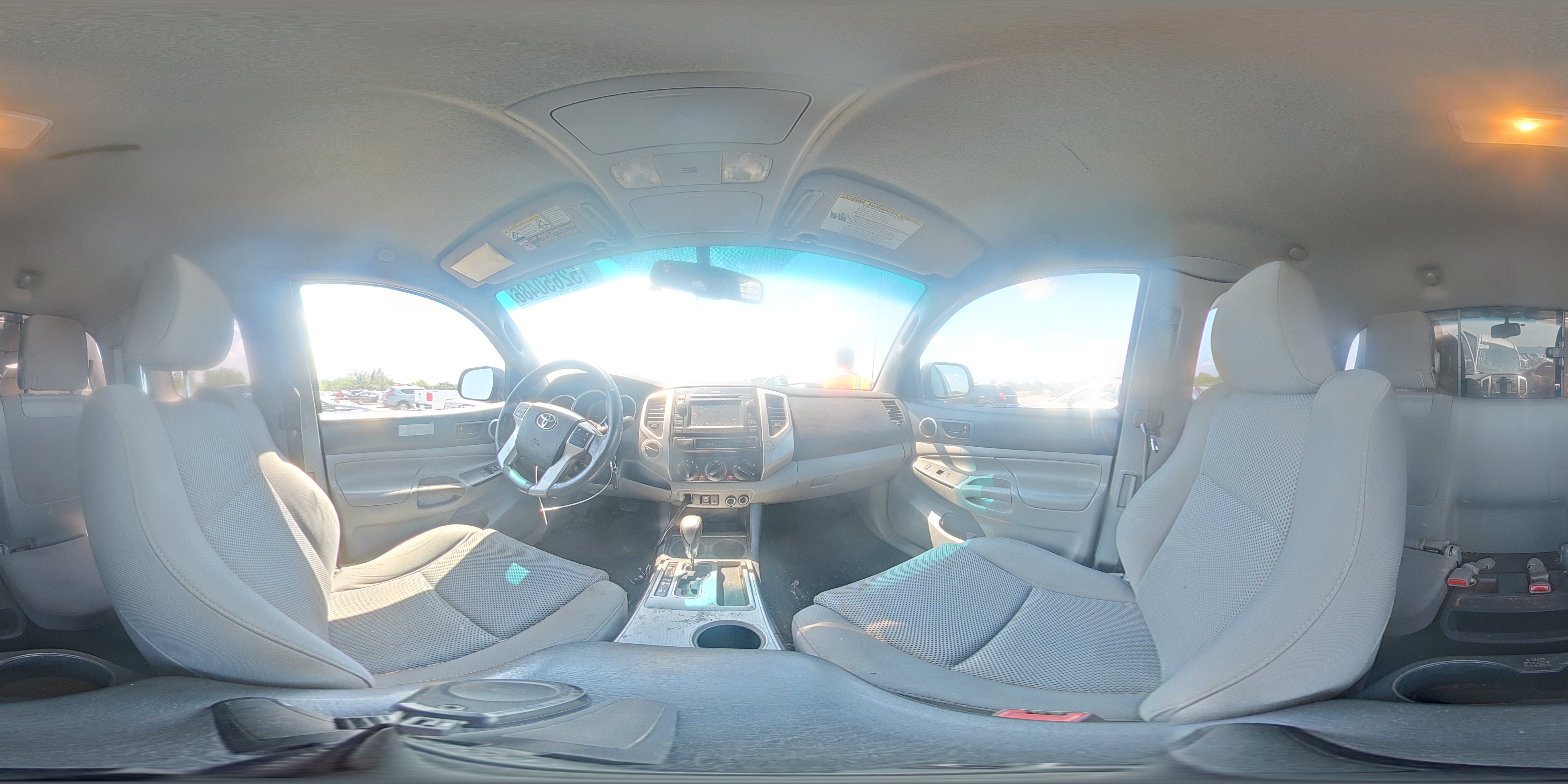 2013 Toyota Tacoma V6 Gray vin: 5TFUU4EN5DX065277