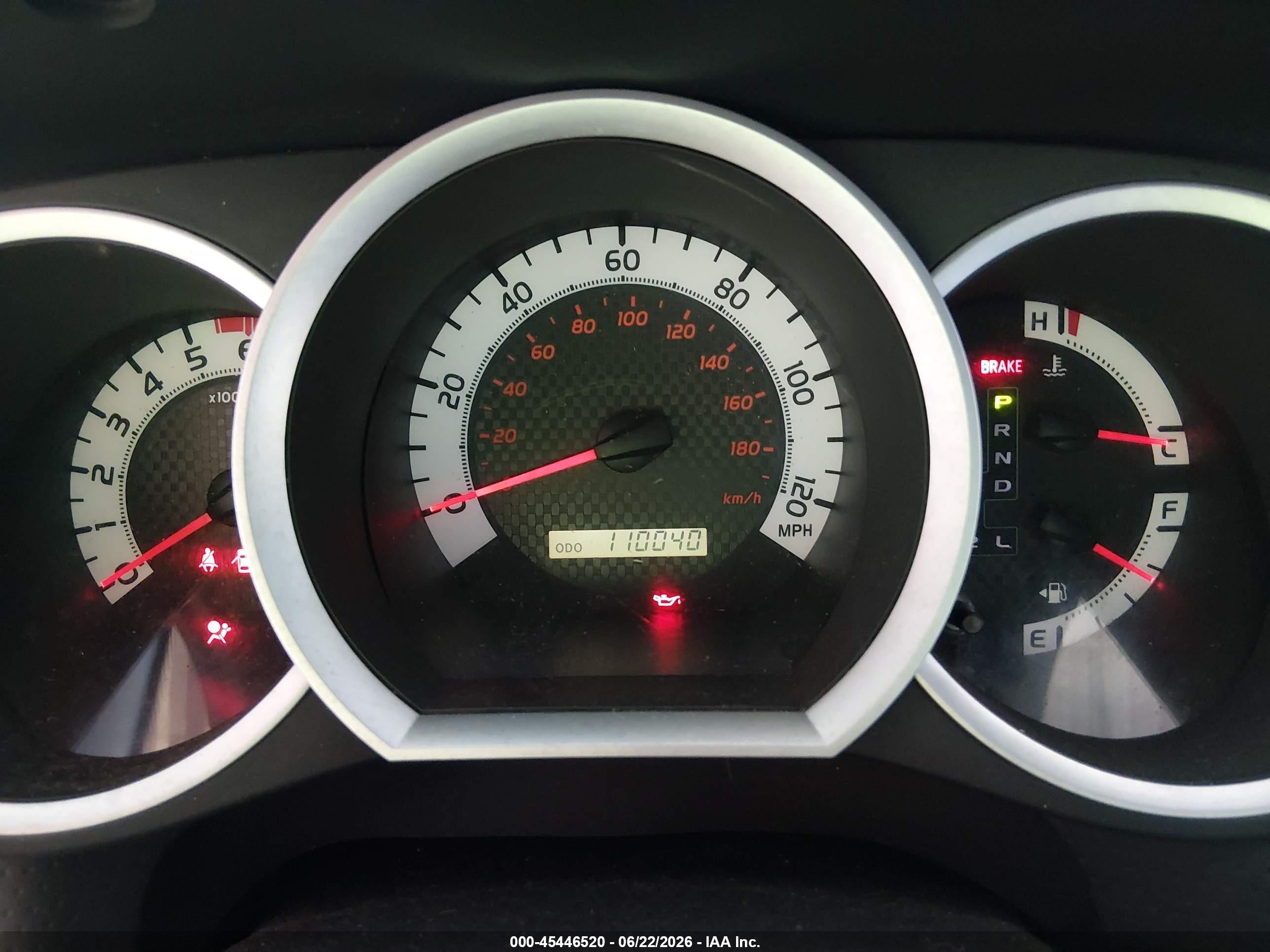 2013 Toyota Tacoma Base V6 Красный vin: 5TFUU4EN5DX075968