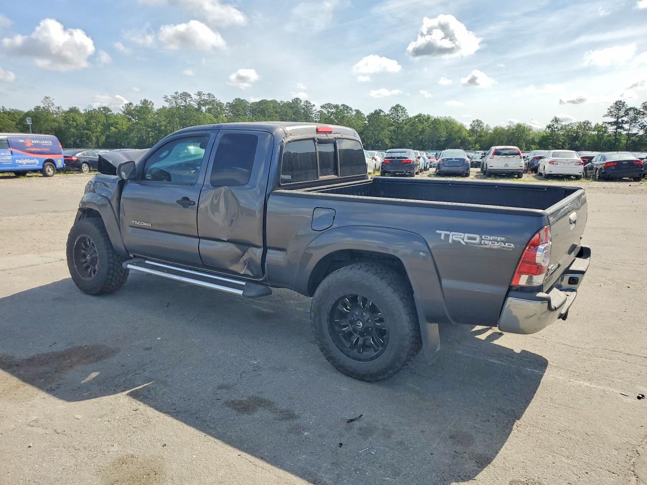 2013 Toyota Tacoma V6 Gray vin: 5TFUU4EN5DX083309