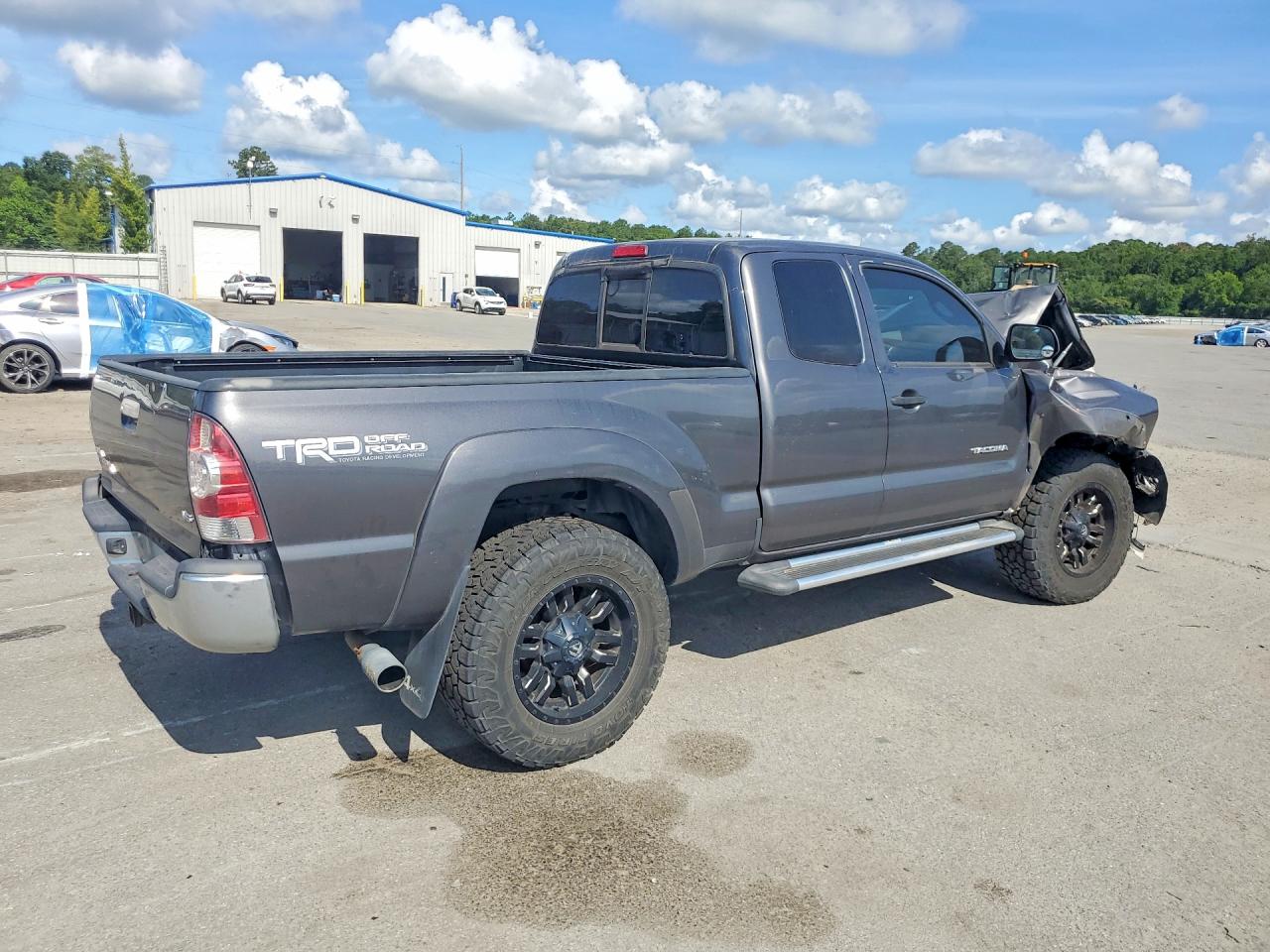 2013 Toyota Tacoma V6 Gray vin: 5TFUU4EN5DX083309