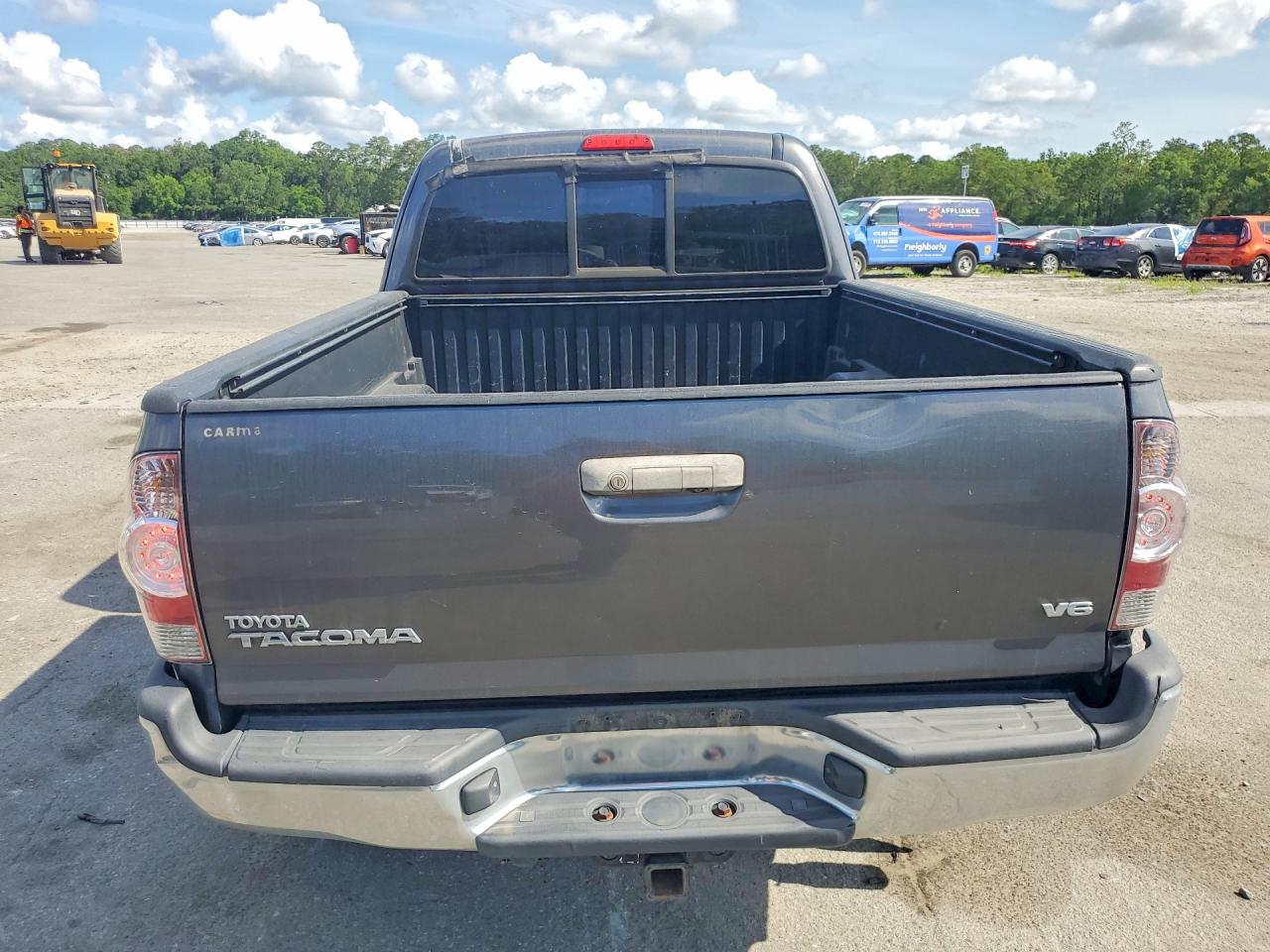 2013 Toyota Tacoma V6 Gray vin: 5TFUU4EN5DX083309