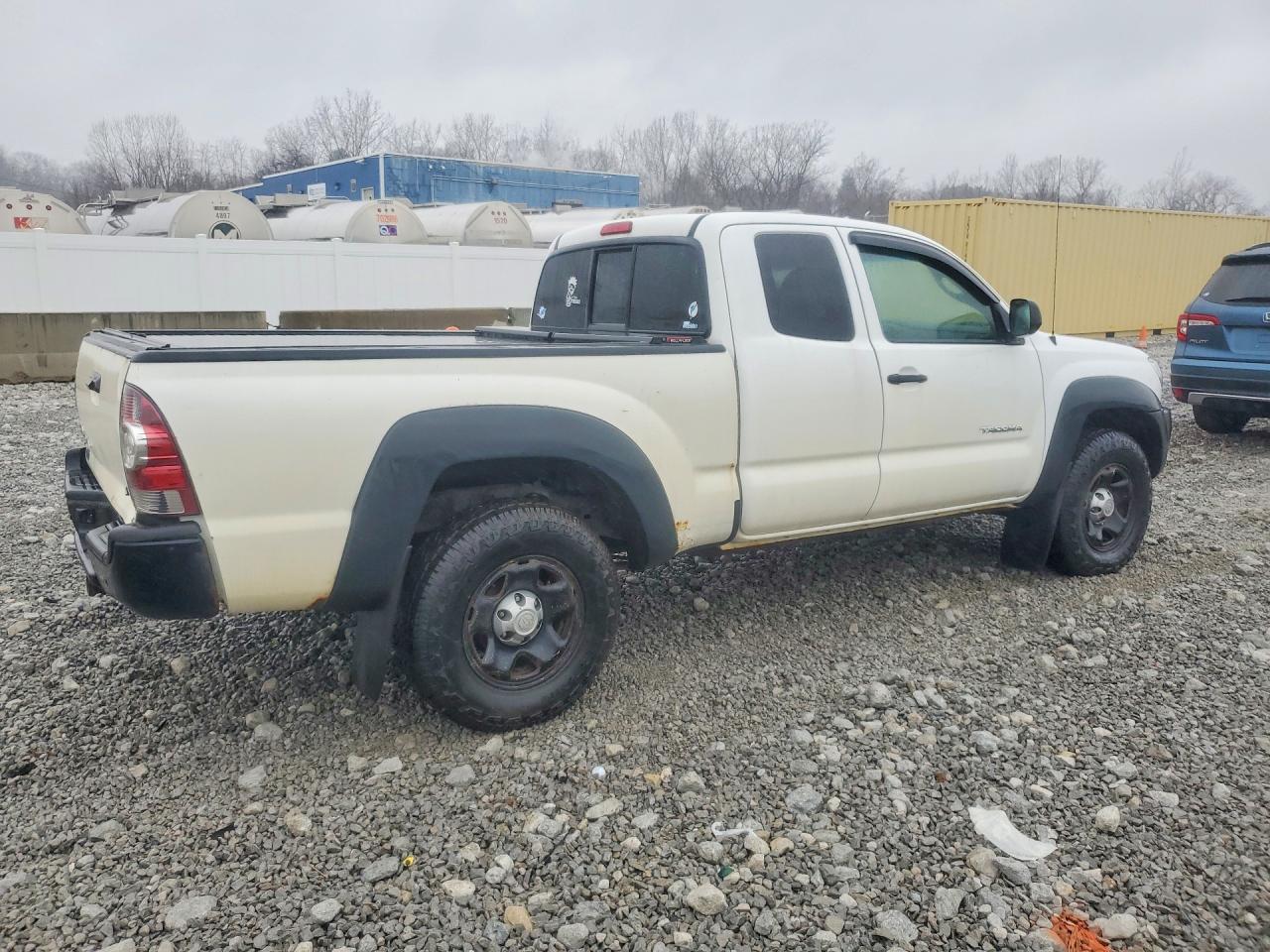 2011 Toyota Tacoma Bas Белый vin: 5TFUU4EN6BX011922