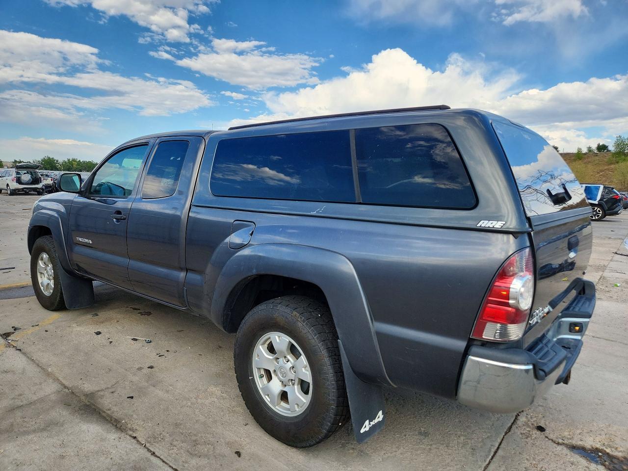 2011 Toyota Tacoma Access Cab Charcoal vin: 5TFUU4EN6BX015534