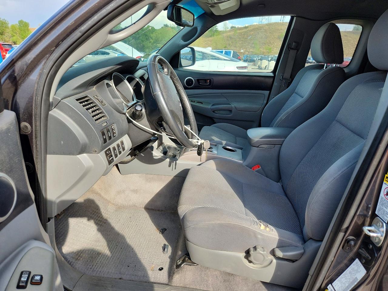 2011 Toyota Tacoma Access Cab Charcoal vin: 5TFUU4EN6BX015534