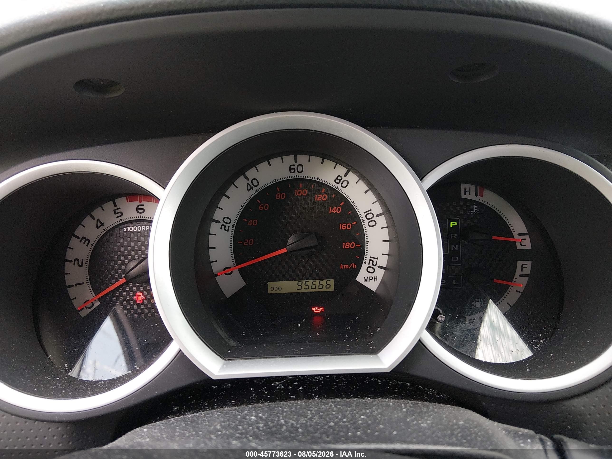 2011 Toyota Tacoma Base V6 Black vin: 5TFUU4EN6BX015680