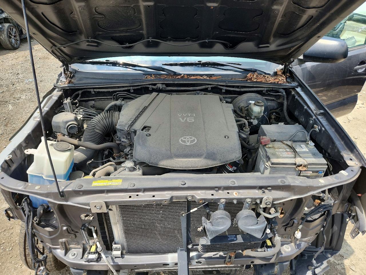 2012 Toyota Tacoma V6 Gray vin: 5TFUU4EN6CX032092