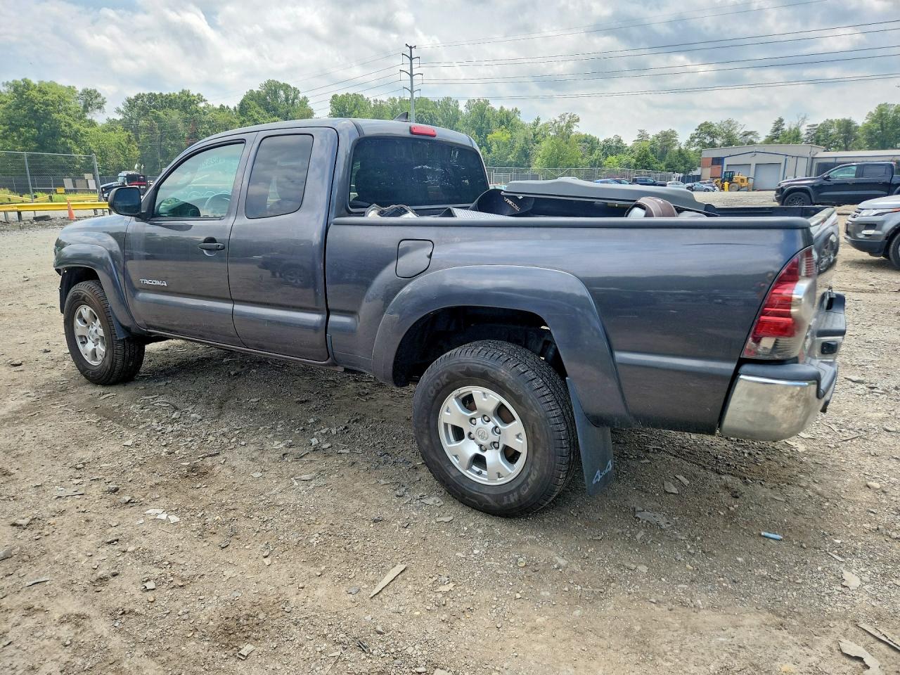 2012 Toyota Tacoma V6 Gray vin: 5TFUU4EN6CX032092