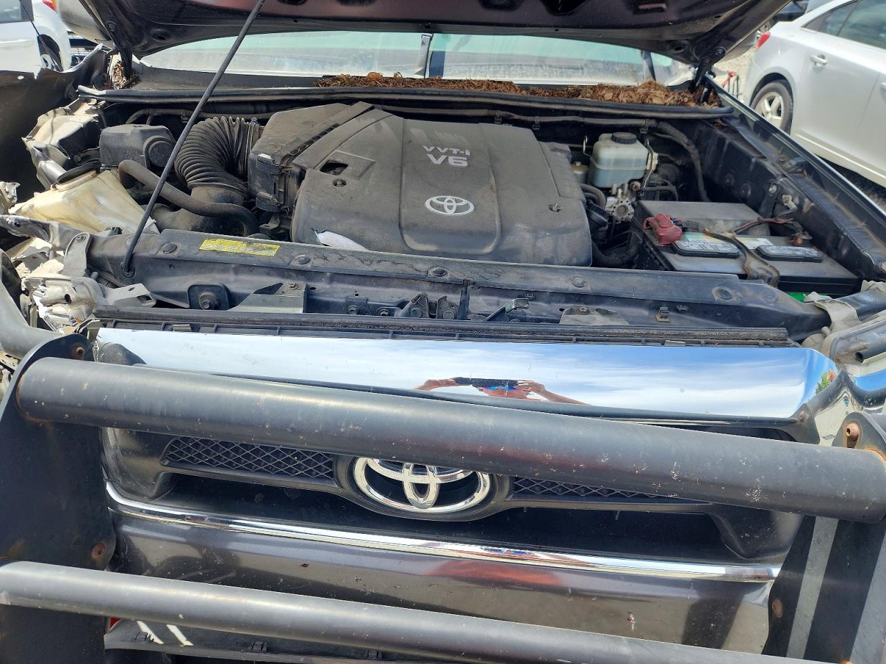 2012 Toyota Tacoma V6 Серый vin: 5TFUU4EN6CX046283