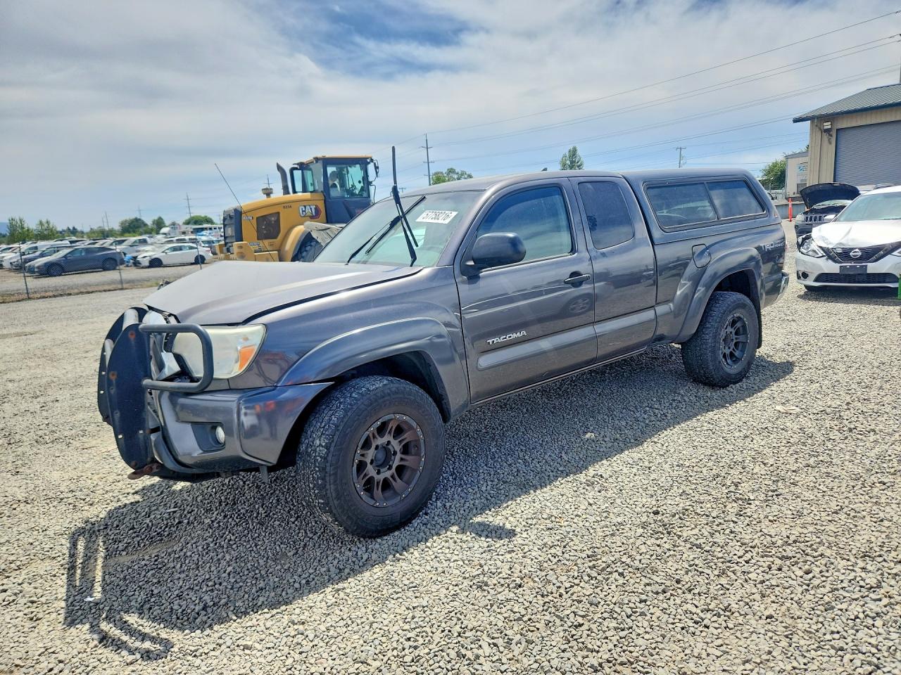 2012 Toyota Tacoma V6 Серый vin: 5TFUU4EN6CX046283