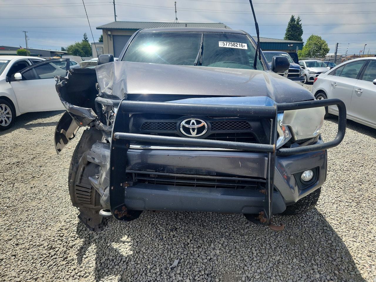 2012 Toyota Tacoma V6 Серый vin: 5TFUU4EN6CX046283