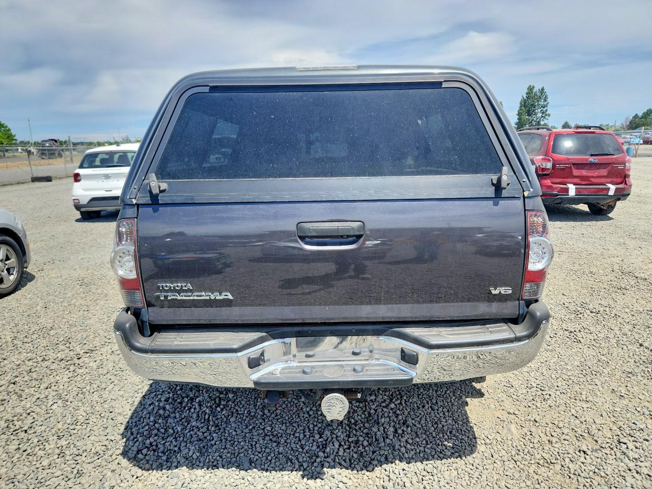 2012 Toyota Tacoma V6 Серый vin: 5TFUU4EN6CX046283