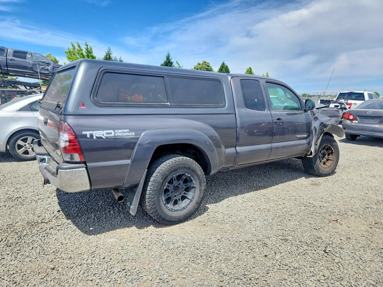 2012 Toyota Tacoma V6 Серый vin: 5TFUU4EN6CX046283