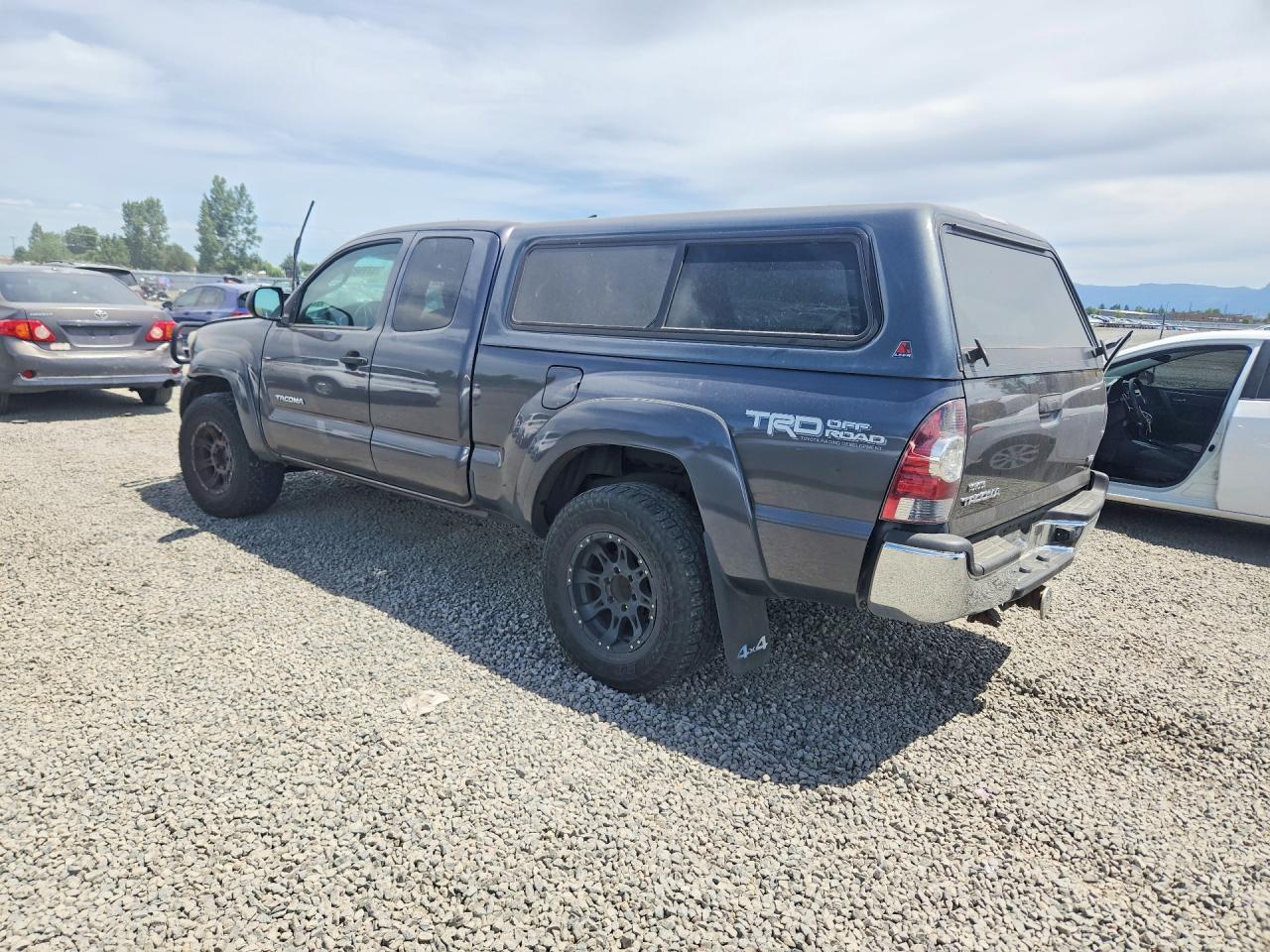 2012 Toyota Tacoma V6 Серый vin: 5TFUU4EN6CX046283